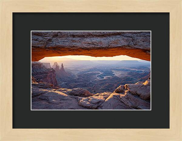 Golden Hour At Mesa Arch
