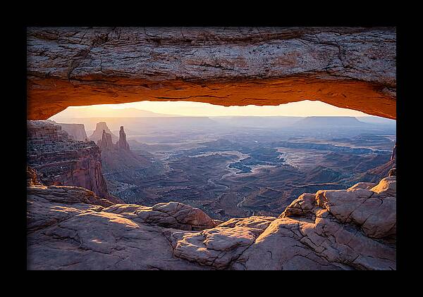 Golden Hour At Mesa Arch