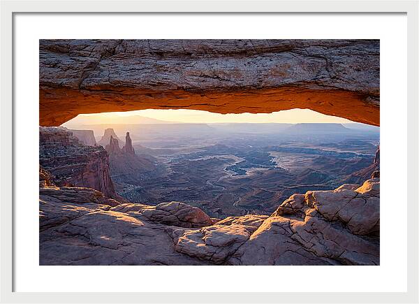 Golden Hour At Mesa Arch