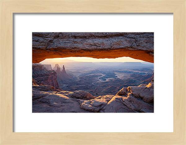 Golden Hour At Mesa Arch