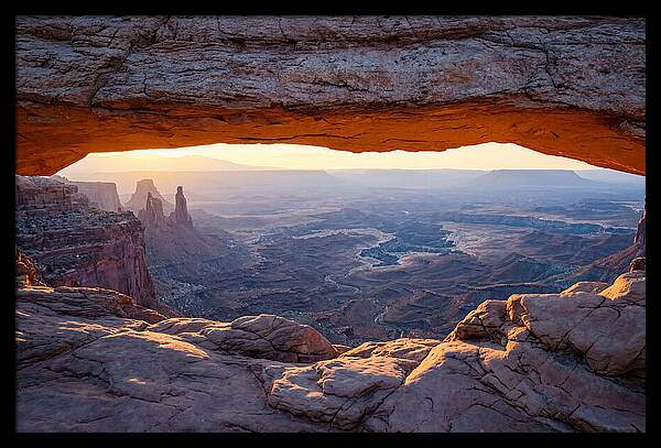Golden Hour At Mesa Arch