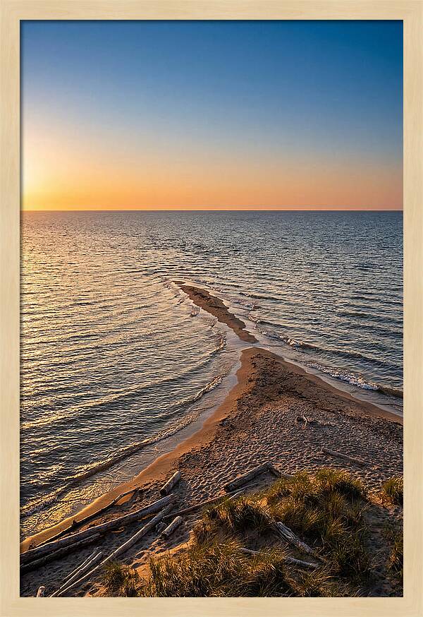 Golden Hour At Presque Isle