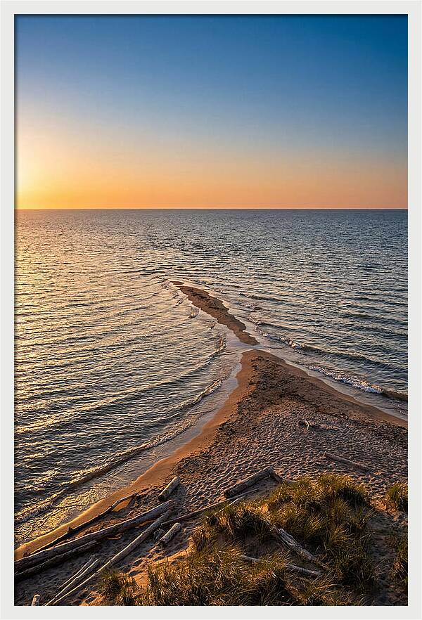Golden Hour At Presque Isle