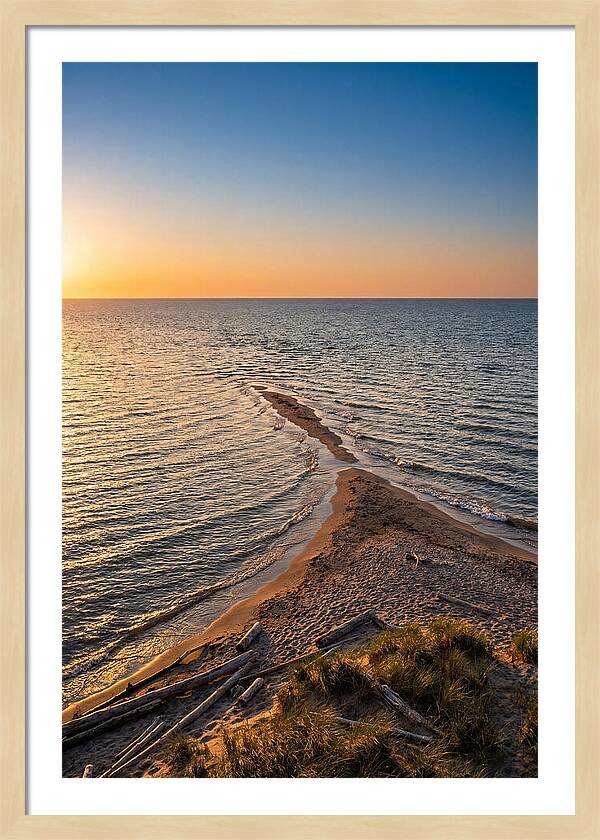 Golden Hour At Presque Isle