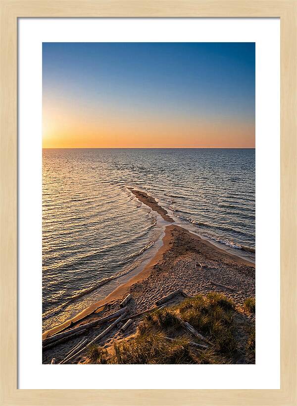 Golden Hour At Presque Isle