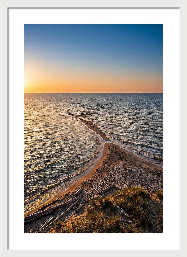 Golden Hour At Presque Isle