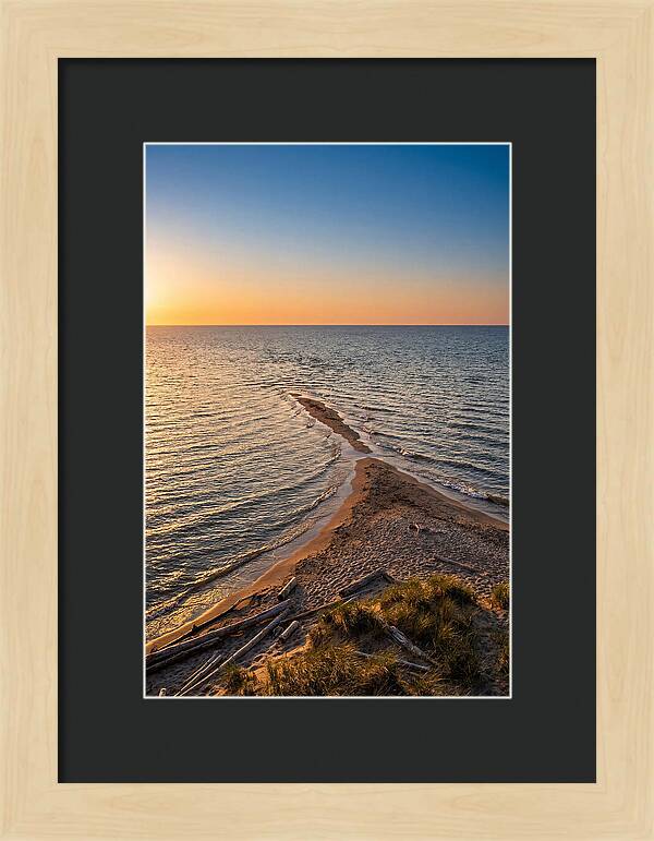 Golden Hour At Presque Isle