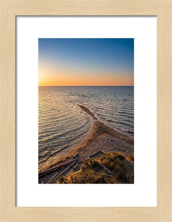 Golden Hour At Presque Isle