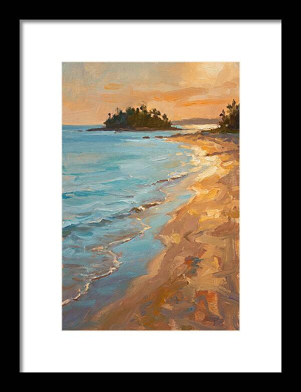 Golden Hour At The Beach