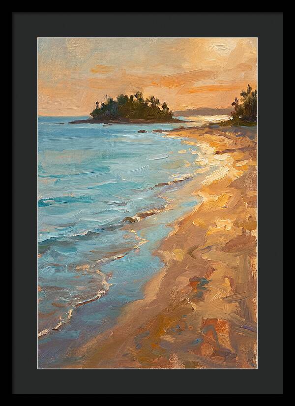 Golden Hour At The Beach