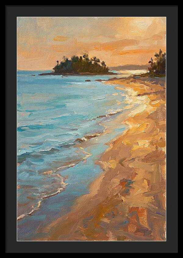 Golden Hour At The Beach