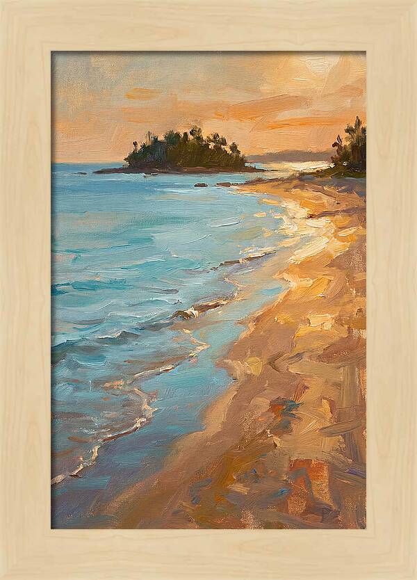 Golden Hour At The Beach
