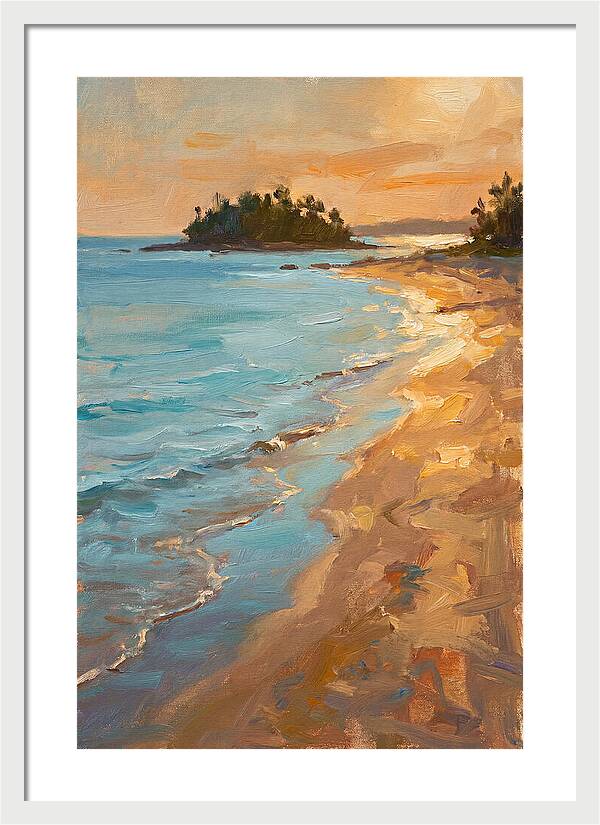 Golden Hour At The Beach