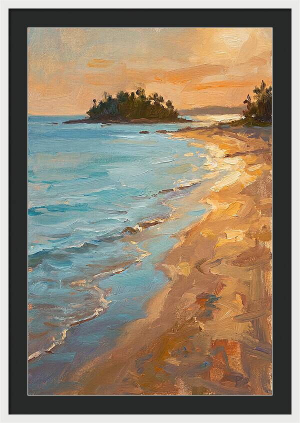 Golden Hour At The Beach