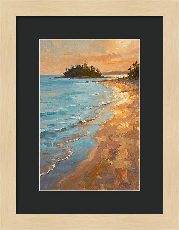 Golden Hour At The Beach