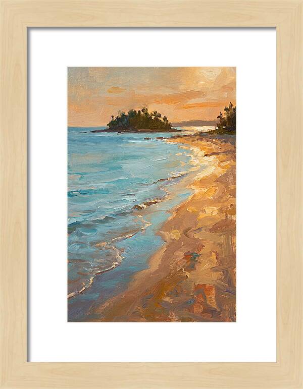 Golden Hour At The Beach