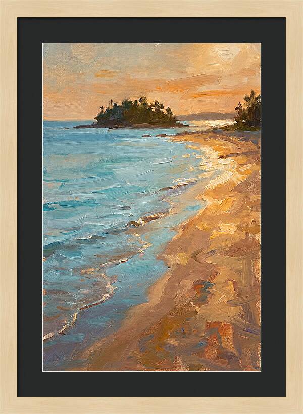 Golden Hour At The Beach