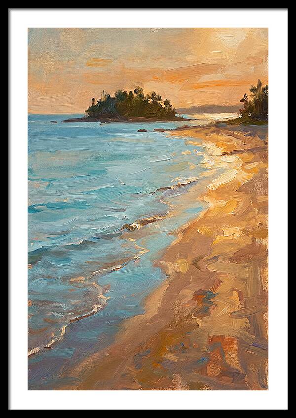 Golden Hour At The Beach