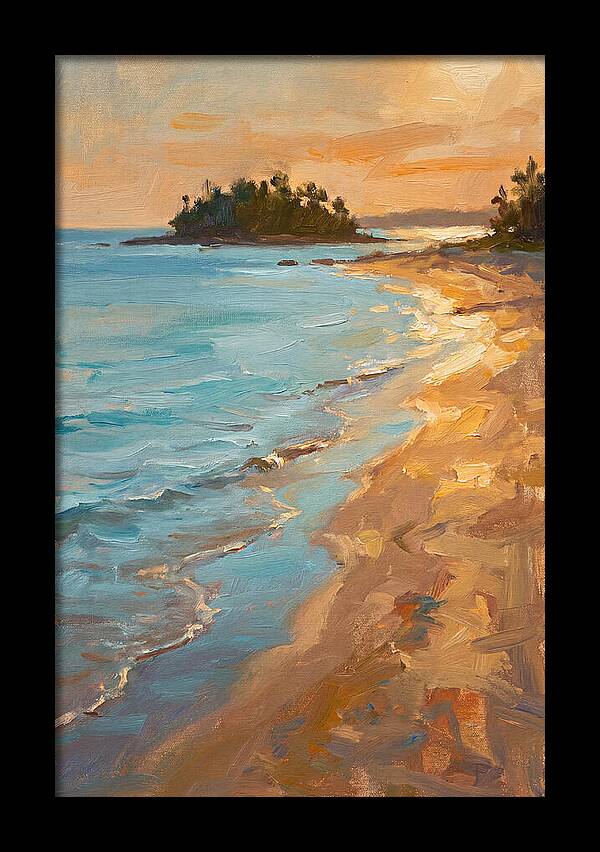 Golden Hour At The Beach