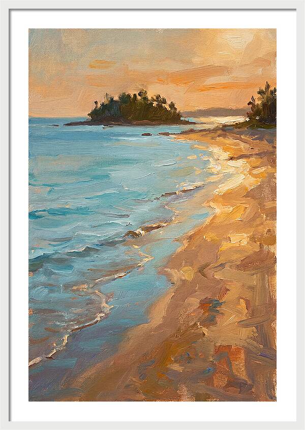 Golden Hour At The Beach