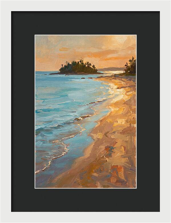Golden Hour At The Beach