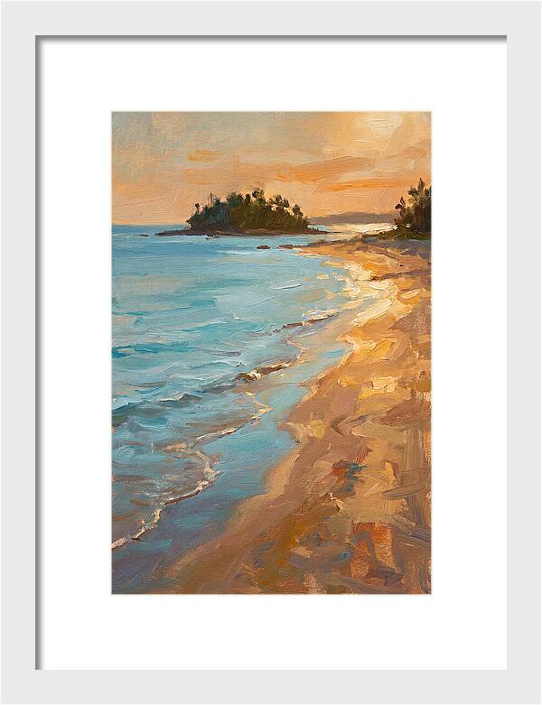Golden Hour At The Beach