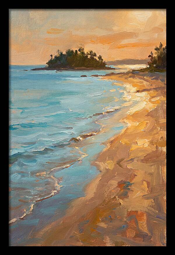 Golden Hour At The Beach