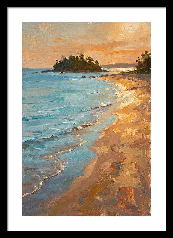 Golden Hour At The Beach