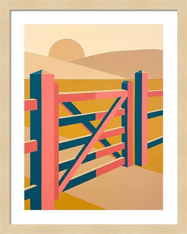 Golden Hour At The Farm