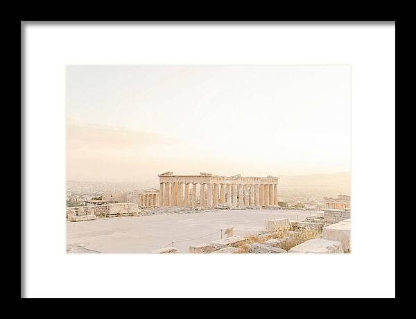 Golden Hour At The Parthenon