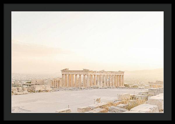 Golden Hour At The Parthenon