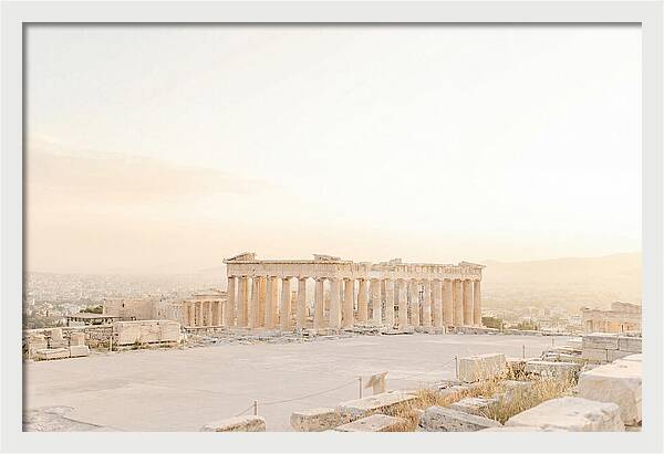 Golden Hour At The Parthenon