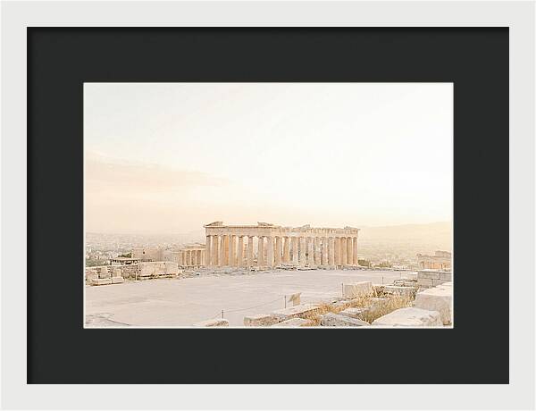 Golden Hour At The Parthenon