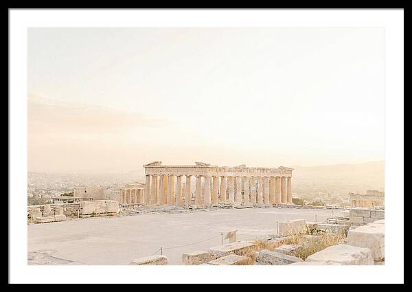 Golden Hour At The Parthenon