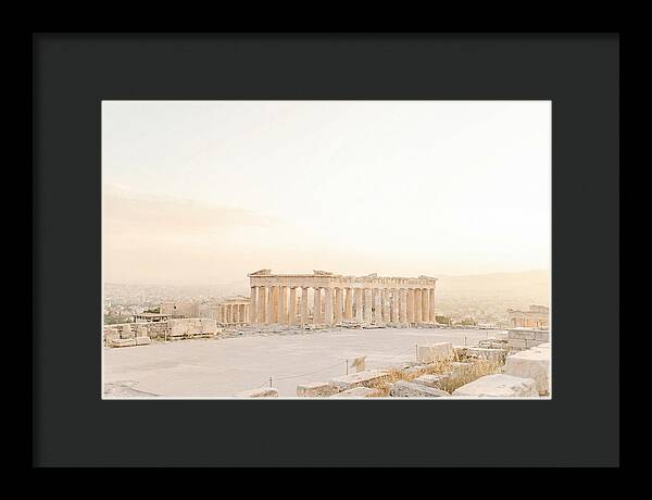 Golden Hour At The Parthenon