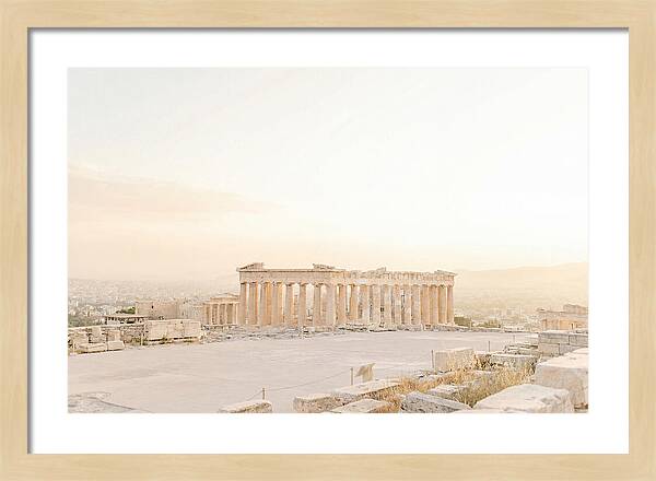 Golden Hour At The Parthenon