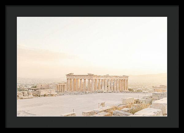 Golden Hour At The Parthenon