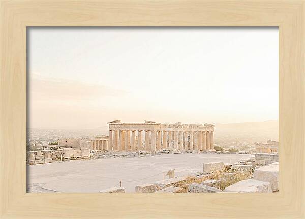 Golden Hour At The Parthenon