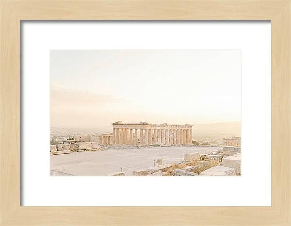 Golden Hour At The Parthenon