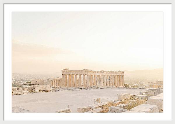 Golden Hour At The Parthenon