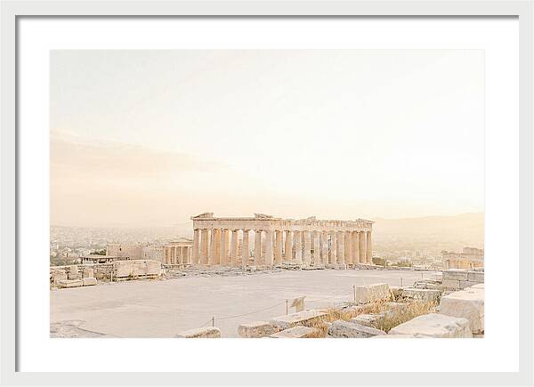 Golden Hour At The Parthenon