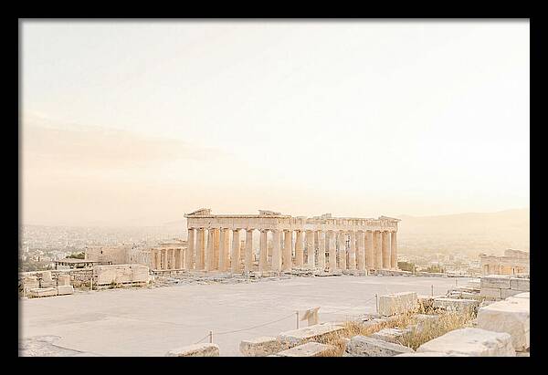 Golden Hour At The Parthenon
