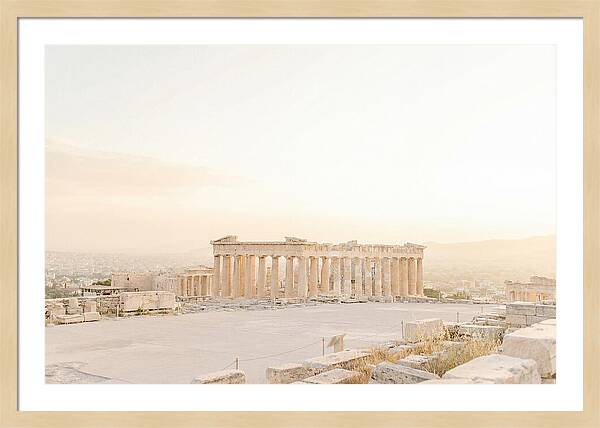 Golden Hour At The Parthenon