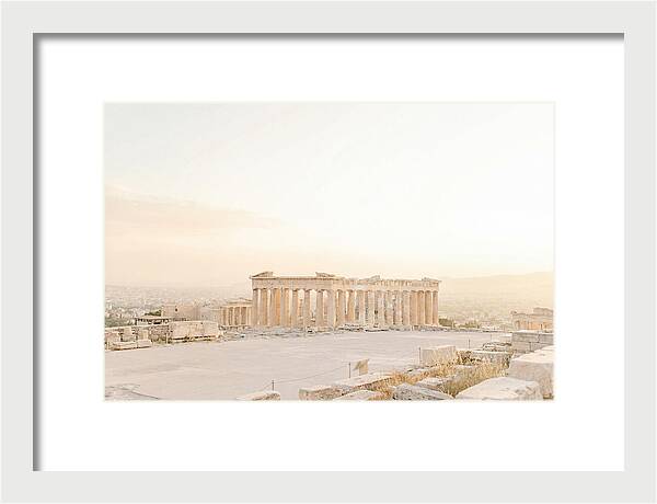 Golden Hour At The Parthenon