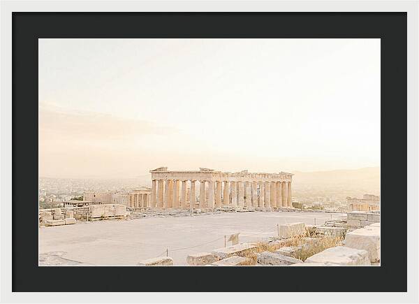 Golden Hour At The Parthenon