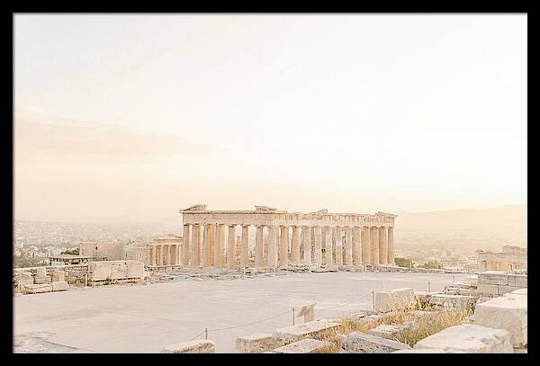 Golden Hour At The Parthenon
