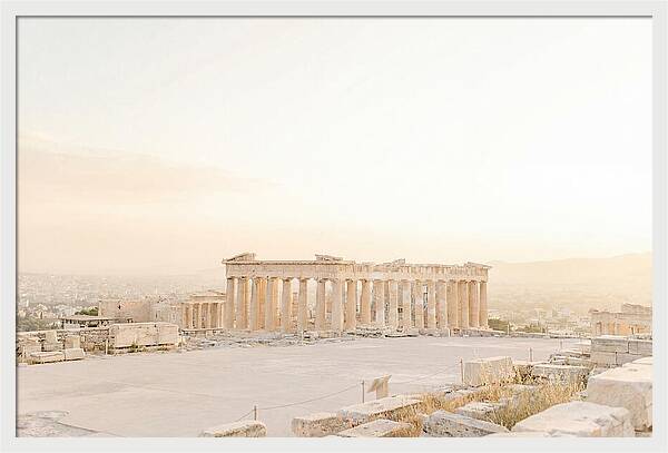 Golden Hour At The Parthenon