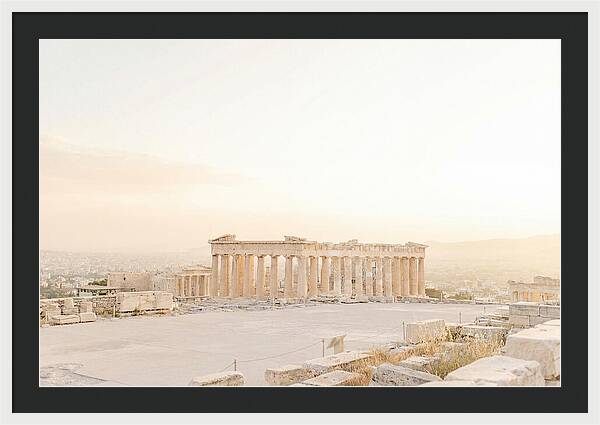 Golden Hour At The Parthenon