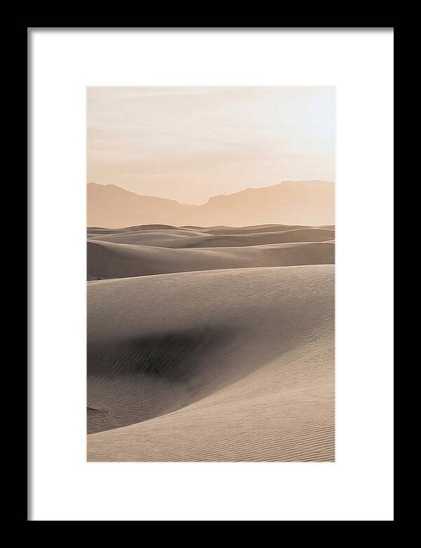 Golden Hour At White Sands