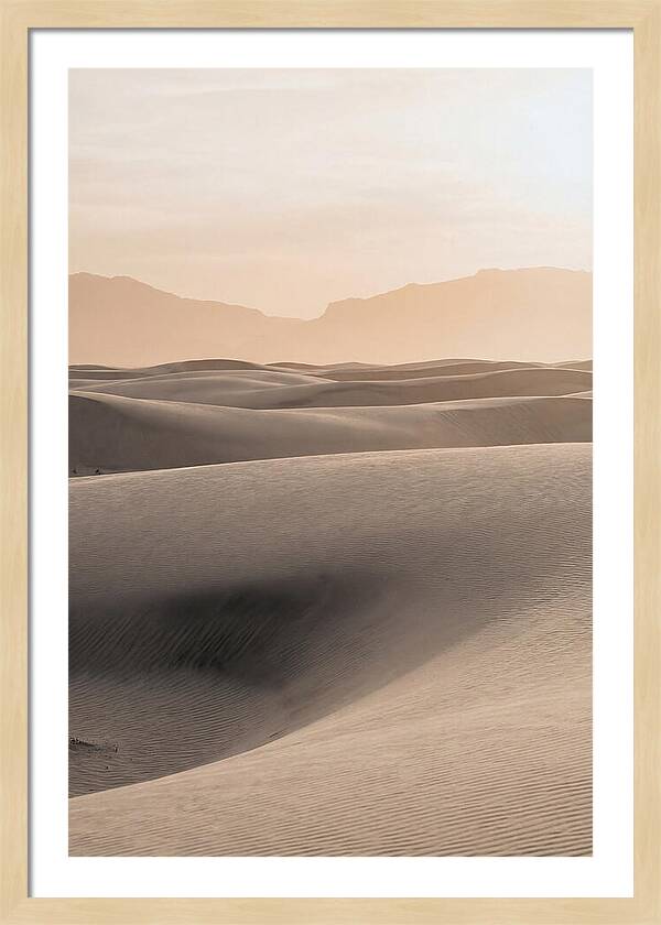 Golden Hour At White Sands